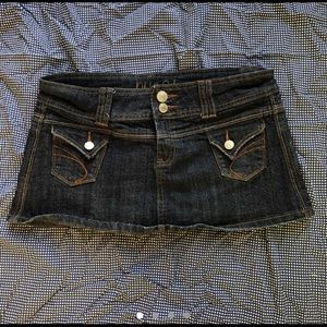 super cute Rue 21 Dark Denim Mini Skirt!